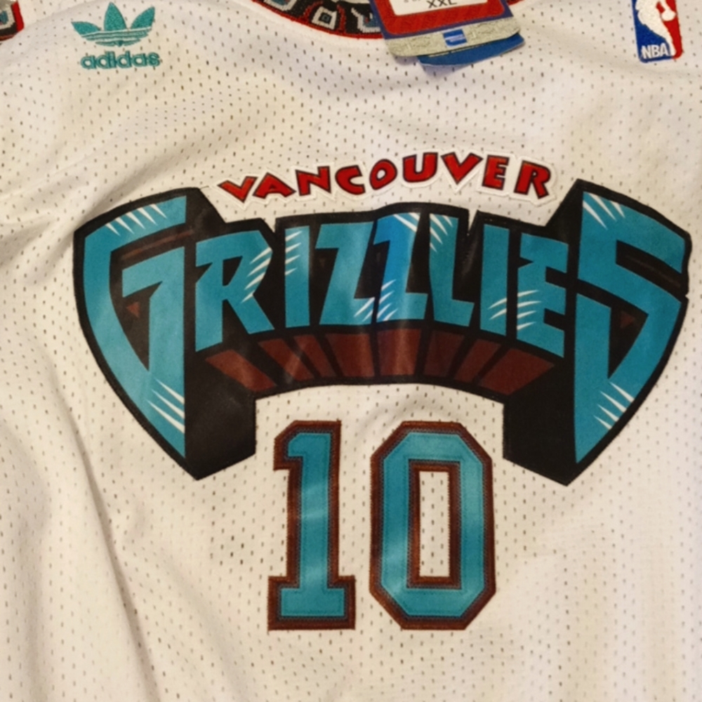 Mike Bibby Adidas vanquover grizzlies